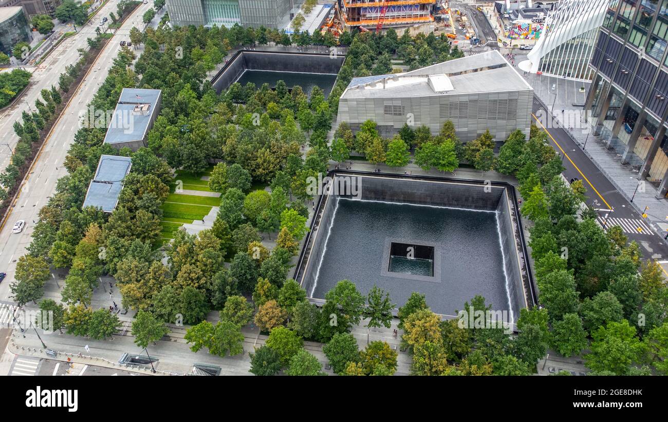 National September 11 Memorial & Museum, New York City, NY, USA Stock Photo