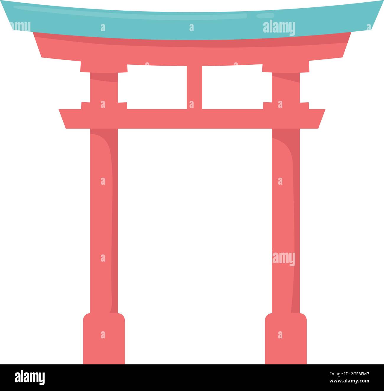 japanese gate landmark Stock Vector Image & Art Alamy