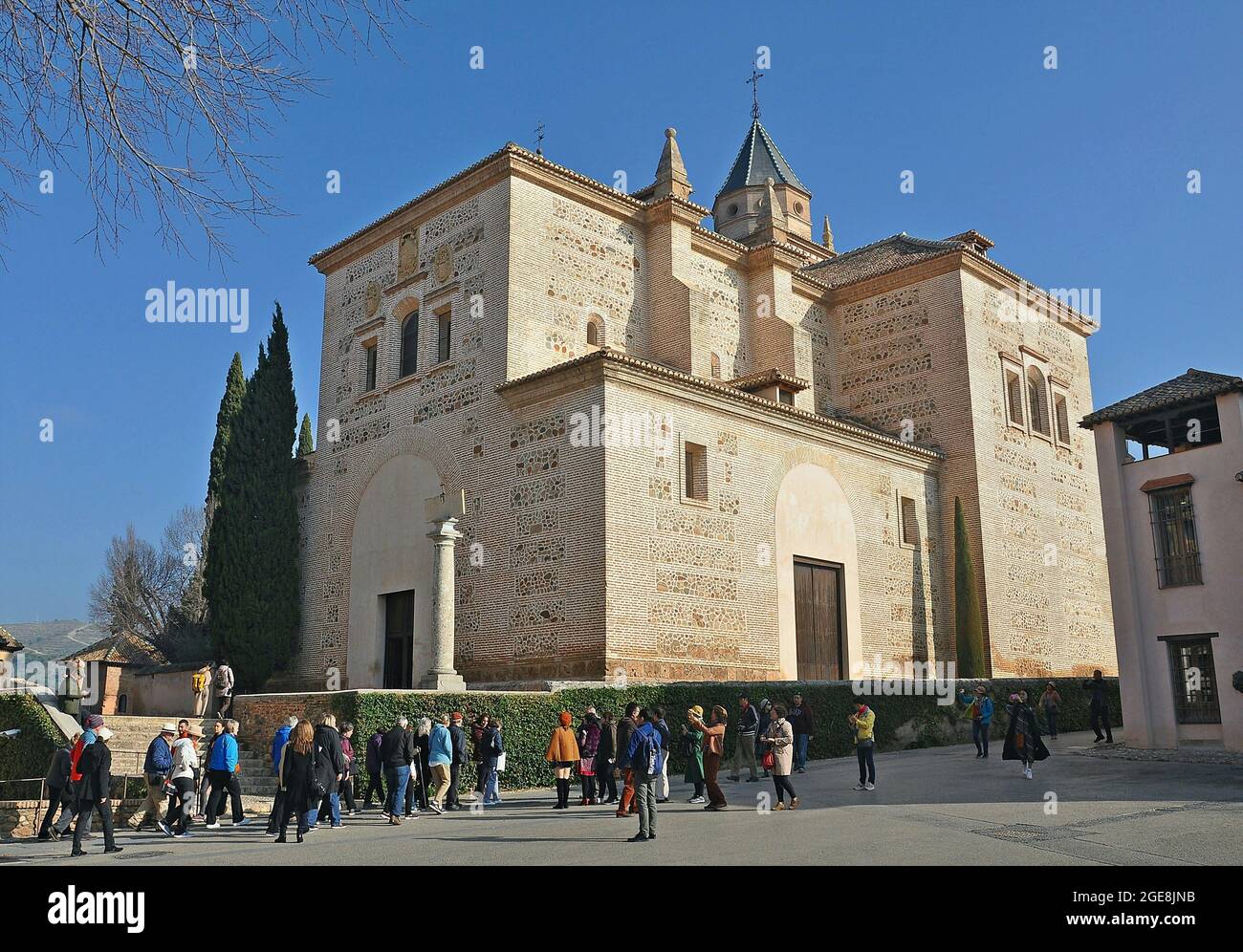 Church of Santa Maria in the Alhambra Palace complex, Granada ...