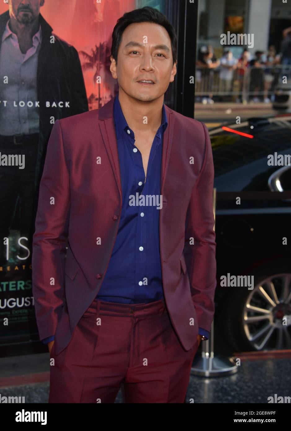 Los Angeles, USA. 18th Aug, 2021. Daniel Wu 105 arrives at Warner Bros. Pictures 'Reminiscence' Los Angeles Premiere at TCL Chinese Theatre on August 17, 2021 in Hollywood, California Credit: Tsuni/USA/Alamy Live News Stock Photo