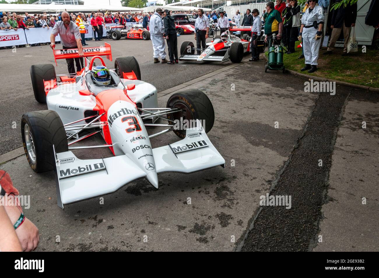 Penske-Cosworth PC-23 at the Goodwood Festival of Speed motor racing ...