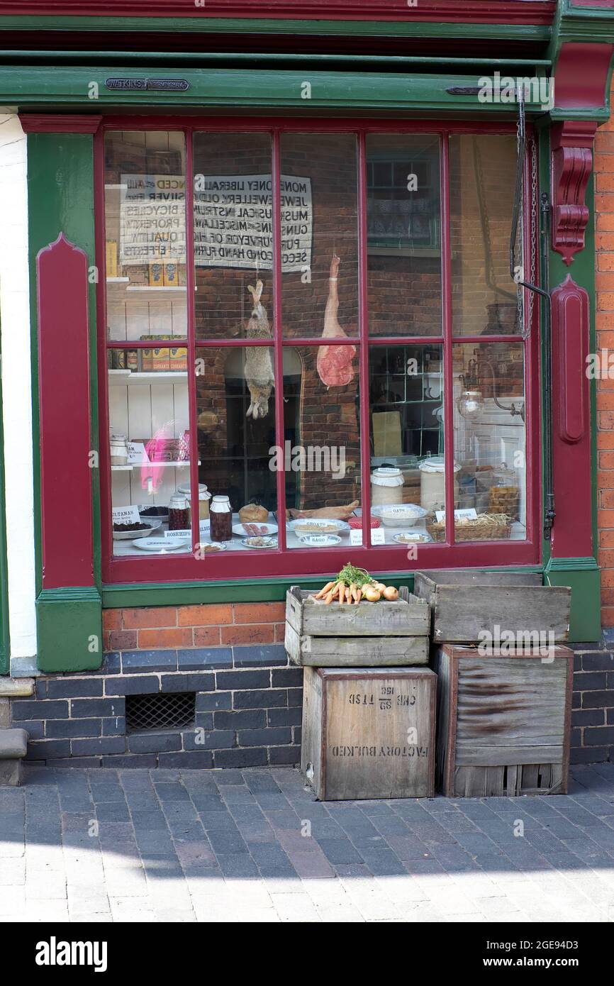 Grocery store at the The Black Country Living Museum Dudley West