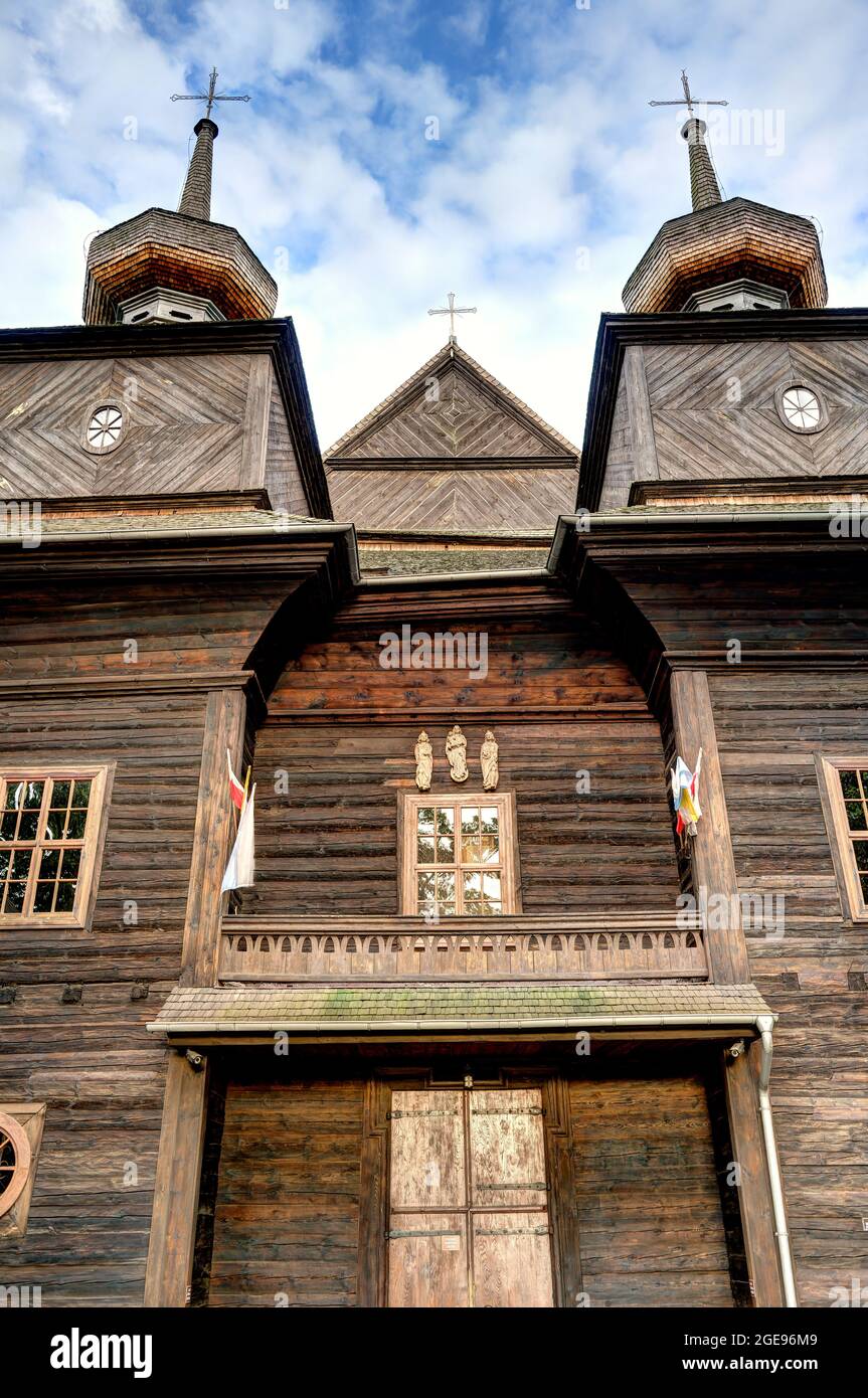 Tomaszow Lubelski, Poland, HDR Image Stock Photo