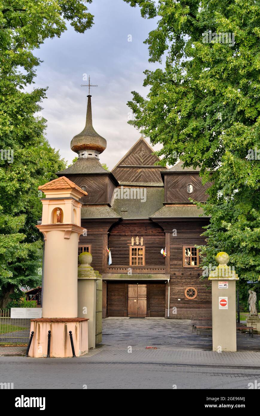 Tomaszow Lubelski, Poland, HDR Image Stock Photo