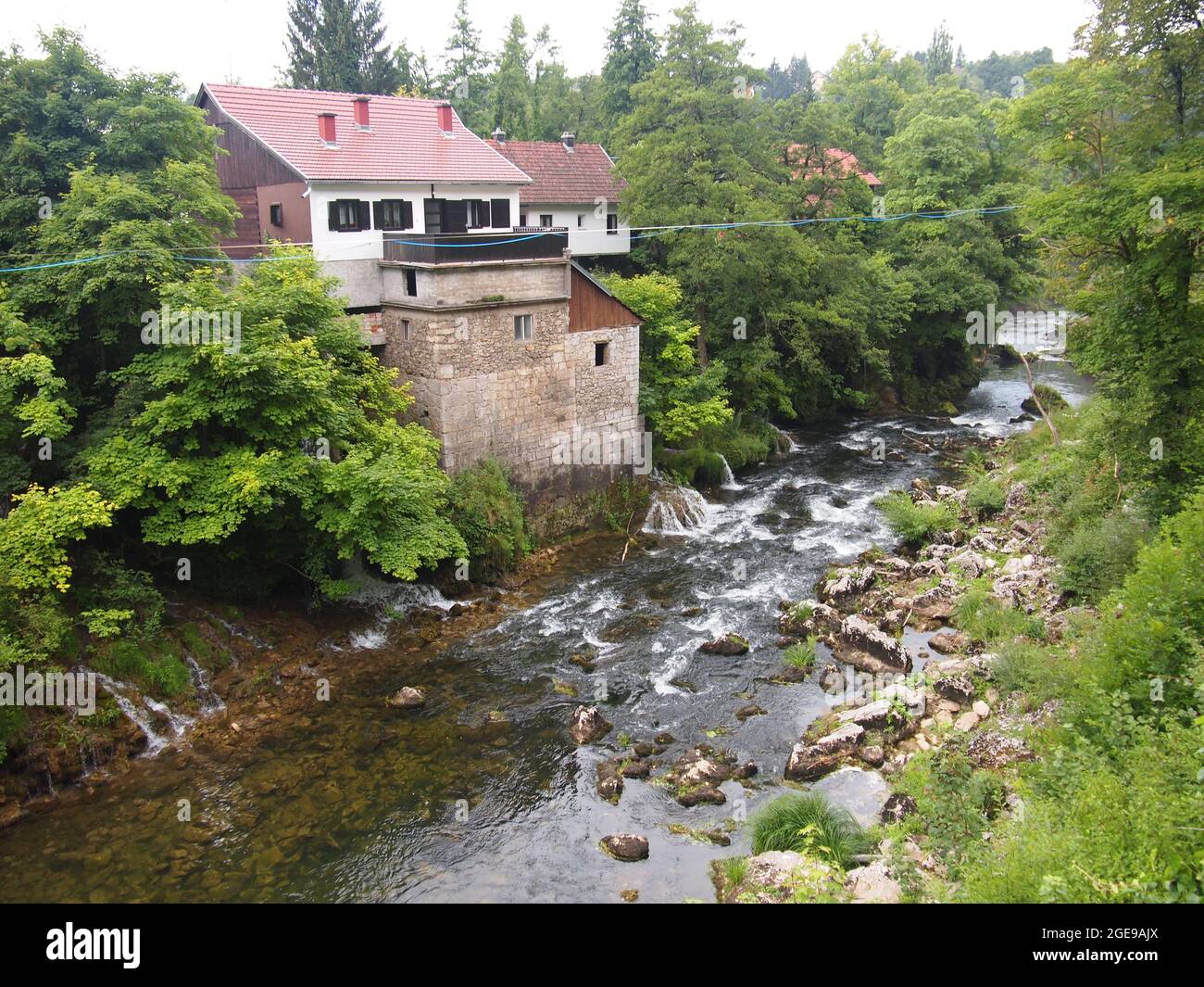 Rastoke (Slunj, Karlovac County, Croatia) Stock Photo