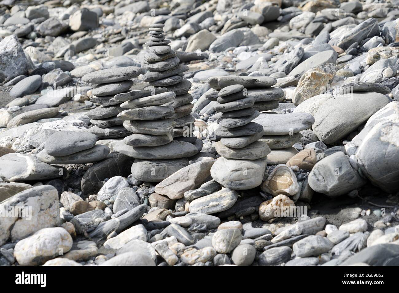 Pebble stone towers hi-res stock photography and images - Alamy