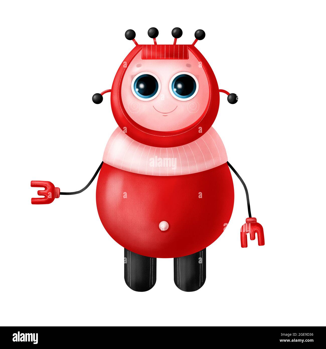 https://c8.alamy.com/comp/2GE9D36/cute-fantastic-robot-isolated-on-white-background-2GE9D36.jpg