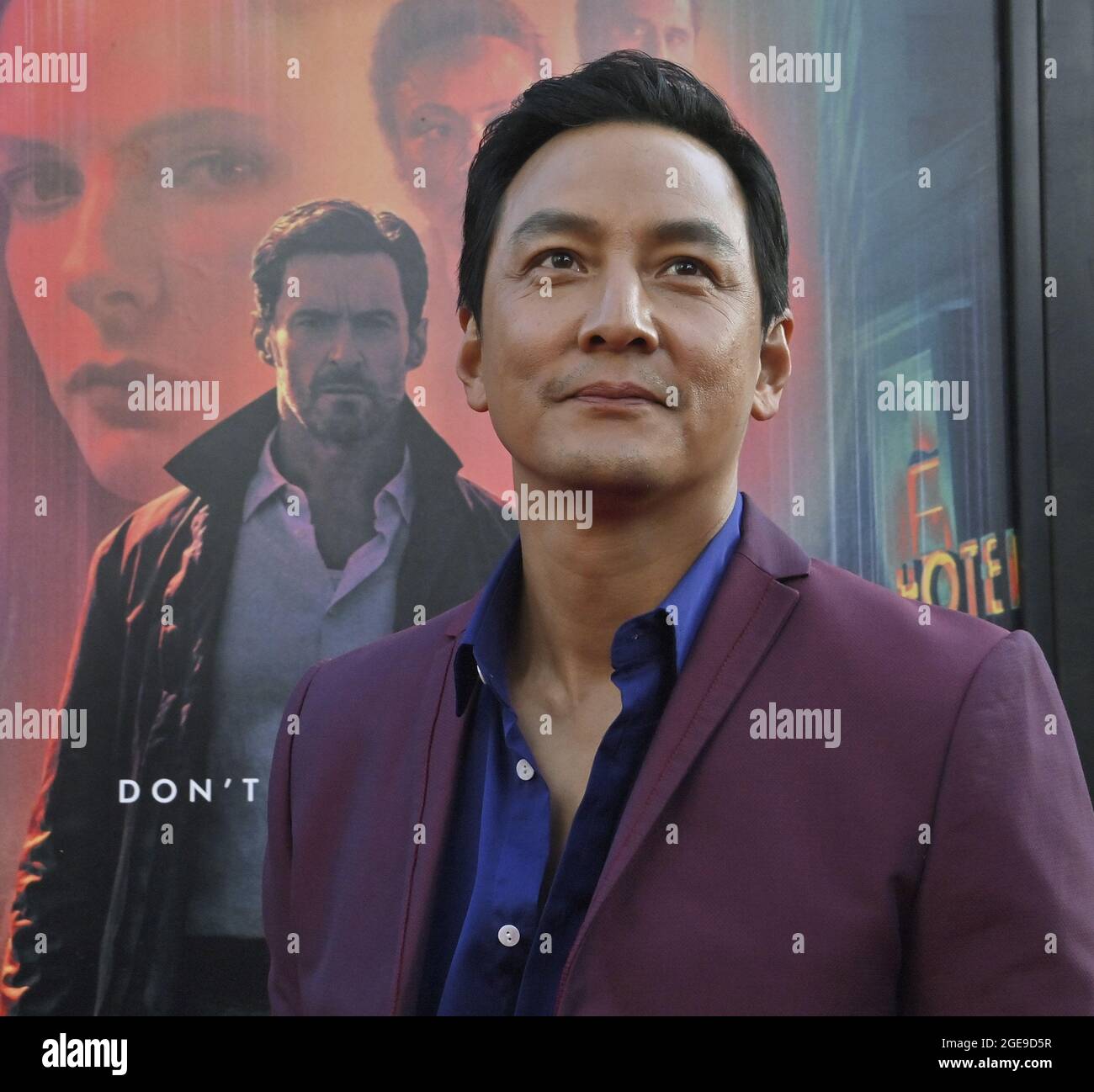 Los Angeles, United States. 18th Aug, 2021. Daniel Wu, a cast member in the sci-fi motion picture thriller 'Reminiscence' attends the premiere of the film at the TCL Chinese Theatre in the Hollywood section of Los Angeles on Tuesday, August 17, 2021. Storyline: Nick Bannister, a private investigator of the mind, navigates the alluring world of the past when his life is changed by new client Mae. A simple case becomes an obsession after she disappears and he fights to learn the truth about her. Photo by Jim Ruymen/UPI Credit: UPI/Alamy Live News Stock Photo