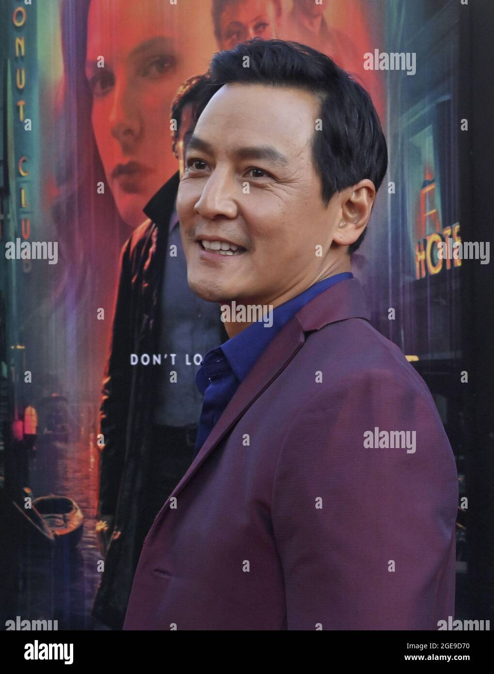 Los Angeles, United States. 18th Aug, 2021. Daniel Wu, a cast member in the sci-fi motion picture thriller 'Reminiscence' attends the premiere of the film at the TCL Chinese Theatre in the Hollywood section of Los Angeles on Tuesday, August 17, 2021. Storyline: Nick Bannister, a private investigator of the mind, navigates the alluring world of the past when his life is changed by new client Mae. A simple case becomes an obsession after she disappears and he fights to learn the truth about her. Photo by Jim Ruymen/UPI Credit: UPI/Alamy Live News Stock Photo