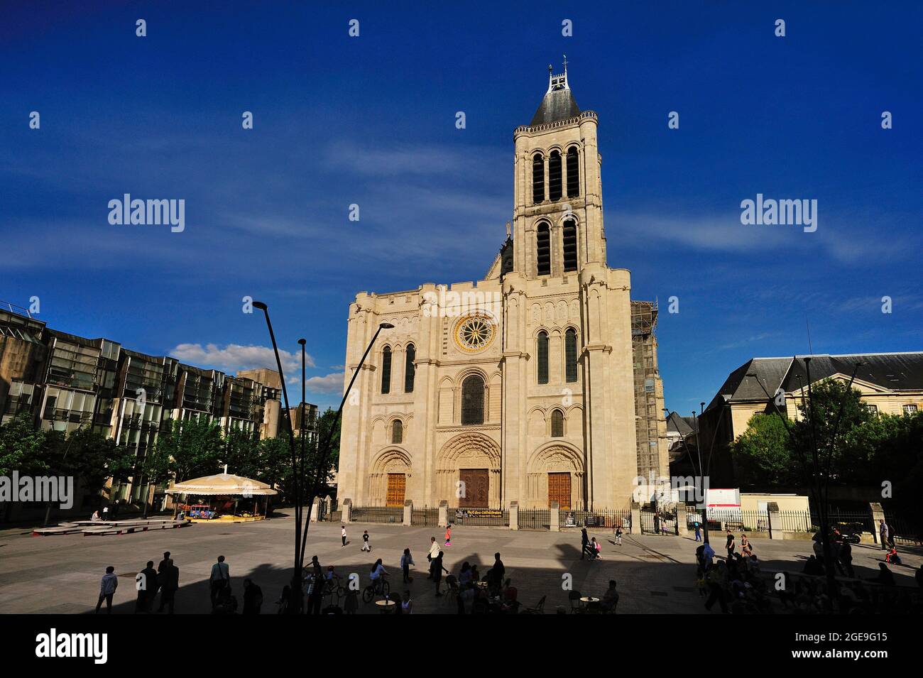 FRANCE, SEINESAINTDENIS (93) SAINTDENIS, BASILIQUE SAINTDENIS AND