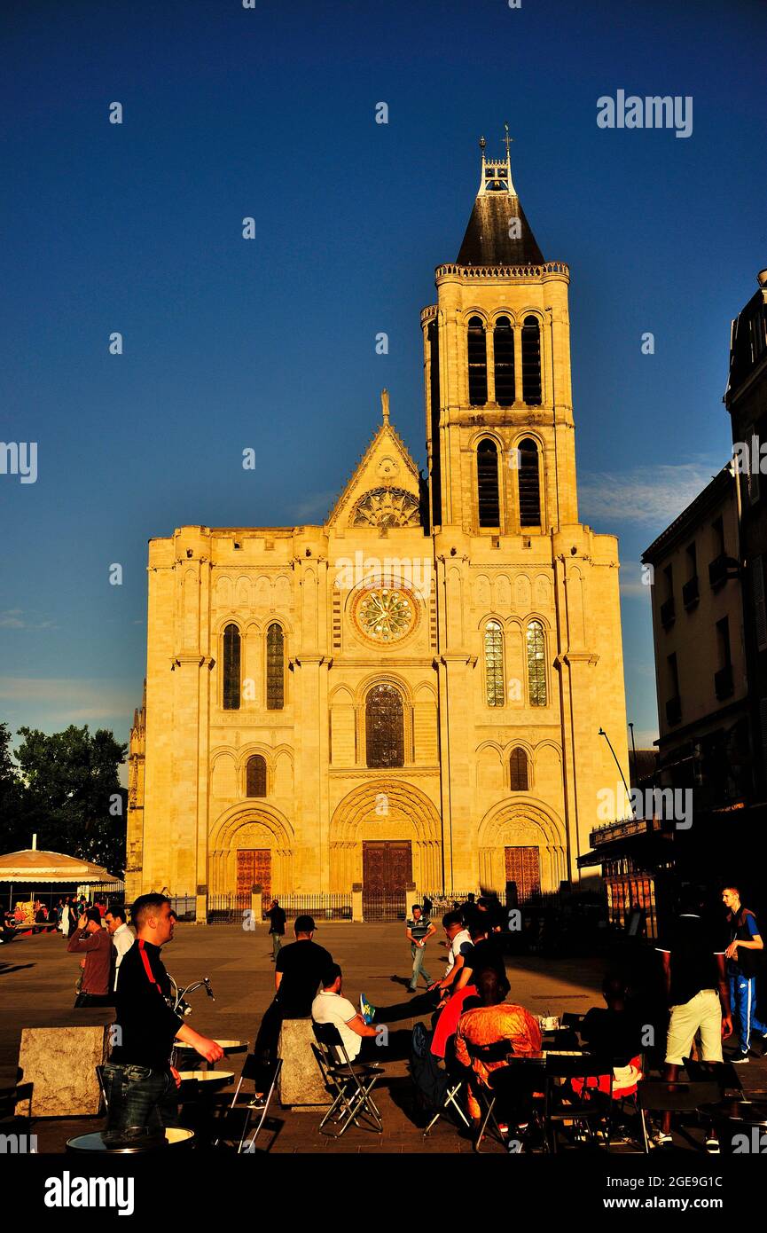 FRANCE, SEINESAINTDENIS (93) SAINTDENIS, BASILIQUE SAINTDENIS AND