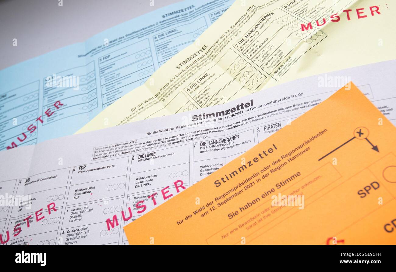 Sample Ballot High Resolution Stock Photography And Images Alamy