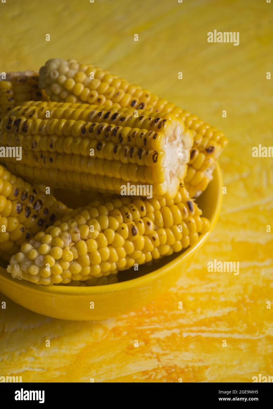 roasted corns for your summer nights Stock Photo