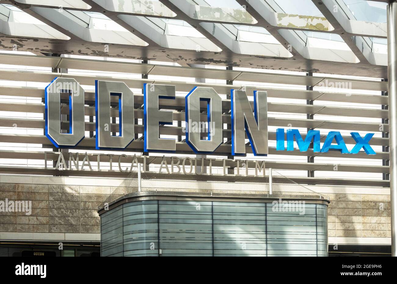 Odeon Max movie theatre on Liverpool One Stock Photo