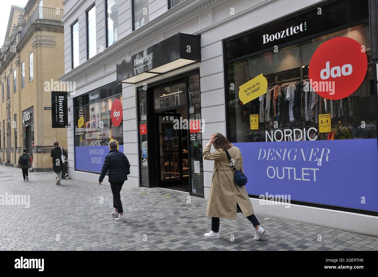 Copenhagen/Denmark./24 Januarey 20221/ Louis Vuitton store on stroeget and  kobmagegade in danish capital.. (Photo..Francis Dean/Dean Pictures Stock  Photo - Alamy