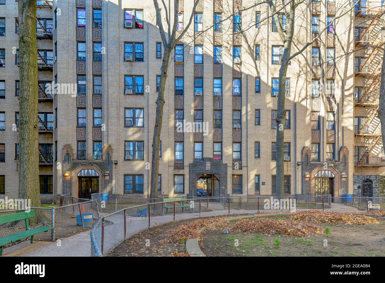 Noonan Plaza Apartments, designed by Horace Ginsbern and Marvin Fine