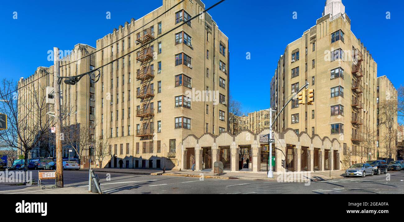 Noonan Plaza Apartments, designed by Horace Ginsbern and Marvin Fine