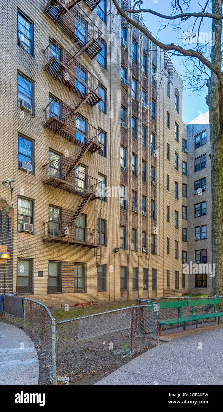 Noonan Plaza Apartments, designed by Horace Ginsbern and Marvin Fine