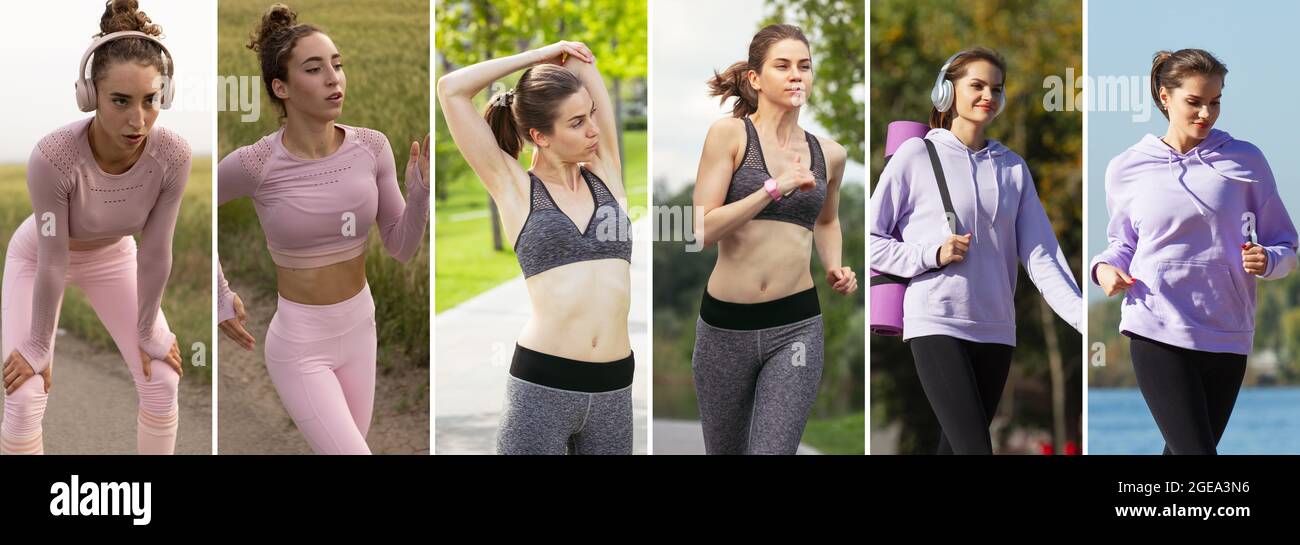 Amateur Women In Yoga Pants