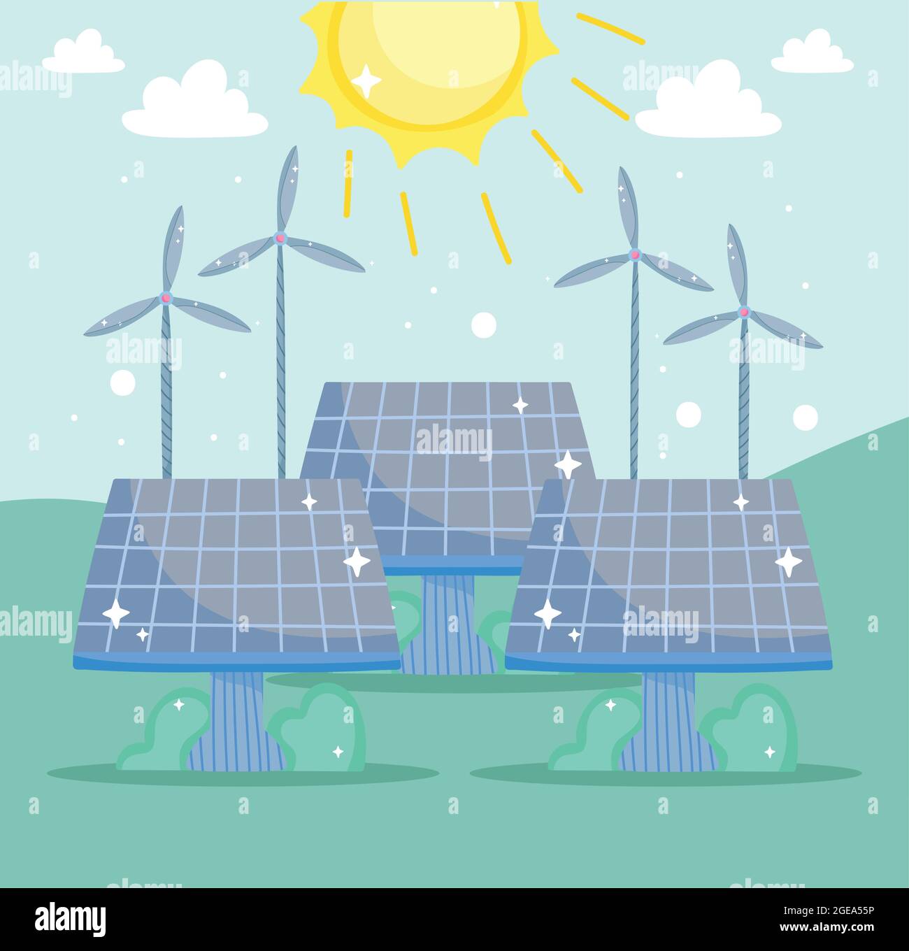 alternative green energy Stock Vector Image & Art - Alamy