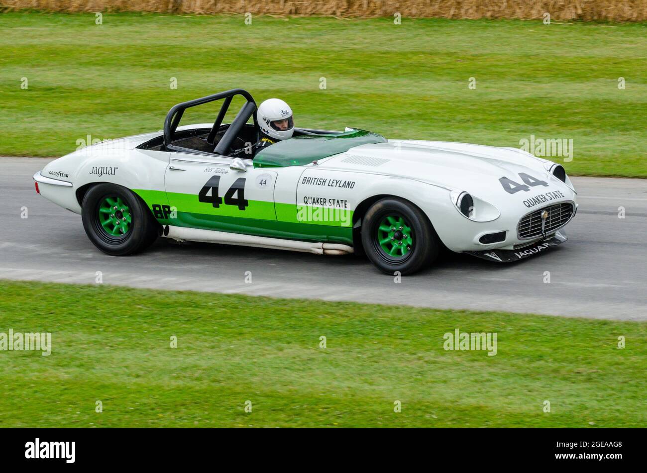 1974 Jaguar E-Type Group 44 Racing Car at the Goodwood Festival of