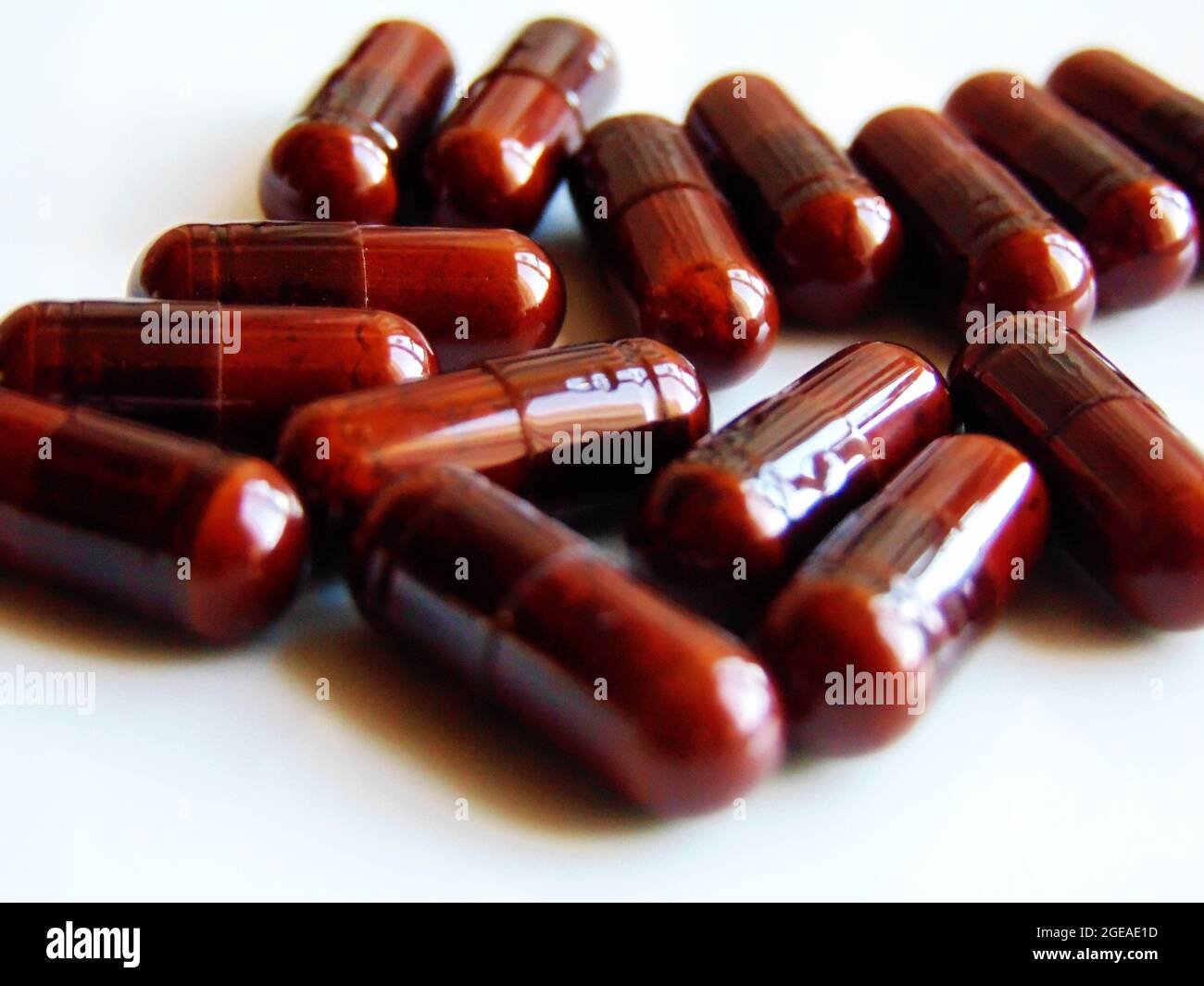 food supplements in capsule form Stock Photo Alamy