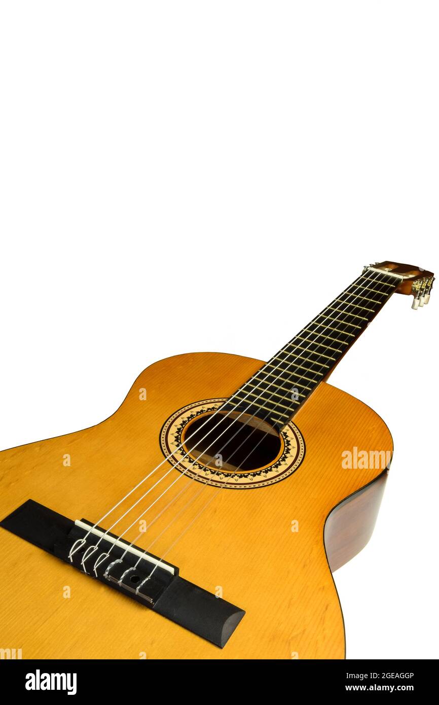 Six Nylon Strings Of Classical Acoustic Guitar Stock Photo - Download Image  Now - Acoustic Guitar, Acoustic Music, Award Ribbon - iStock