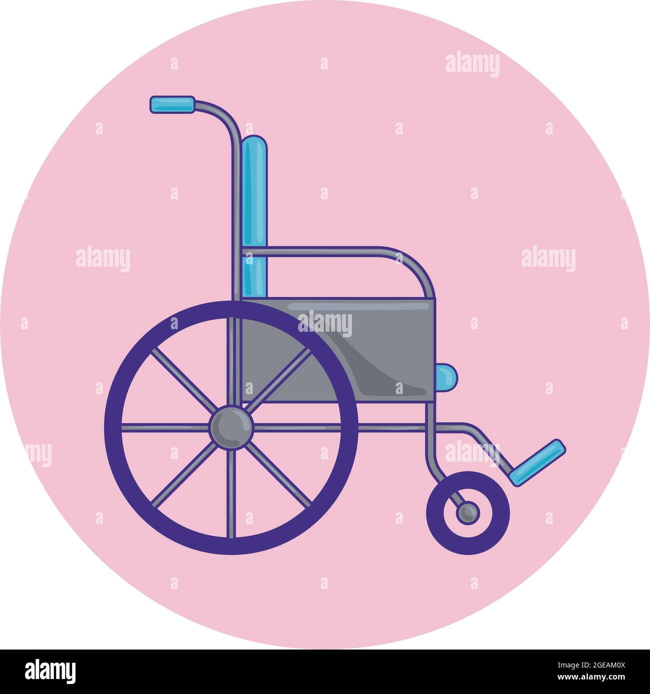 wheelchair disabled equipment Stock Vector Image & Art - Alamy