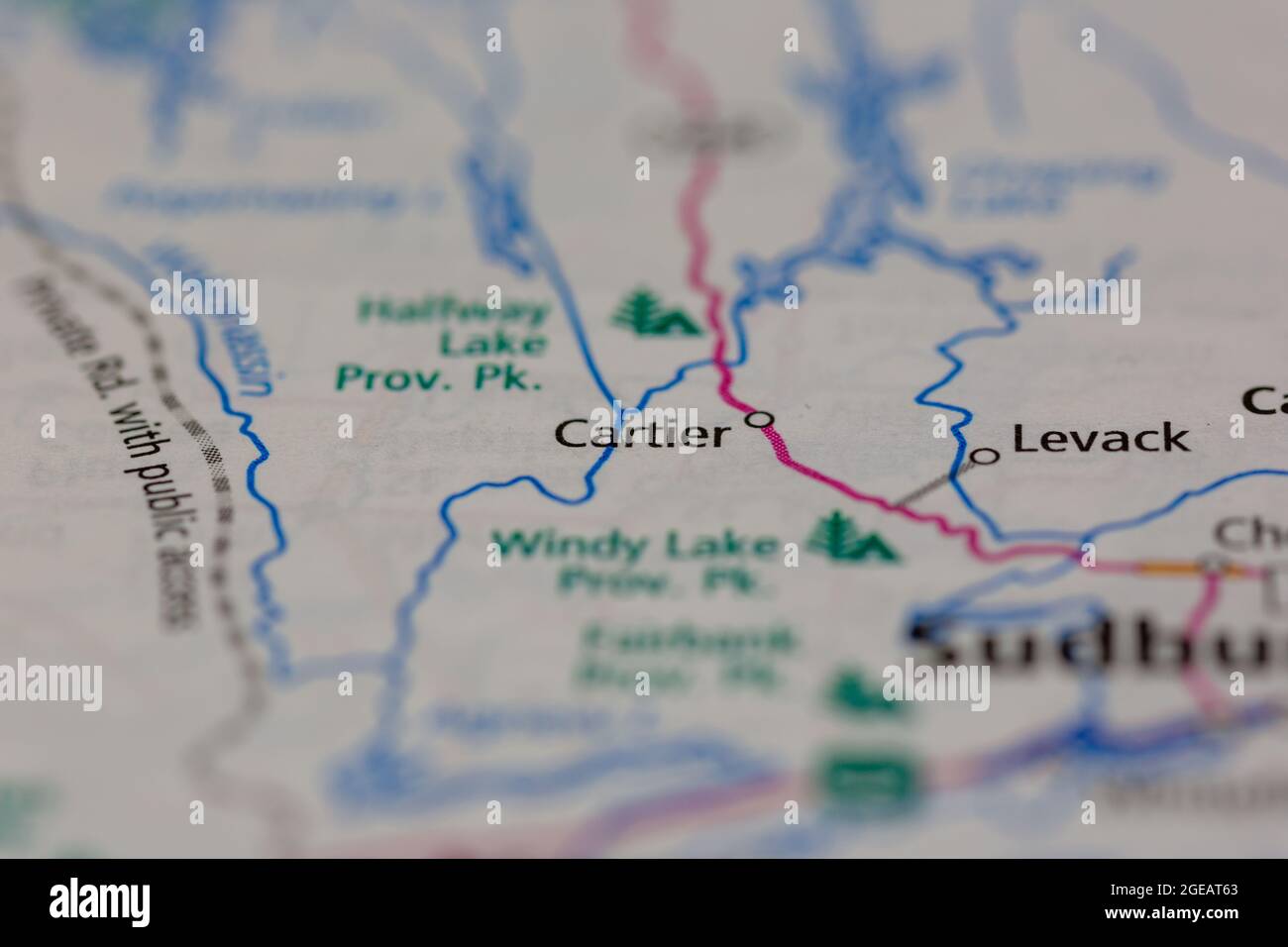 Cartier on a map hires stock photography and images Alamy