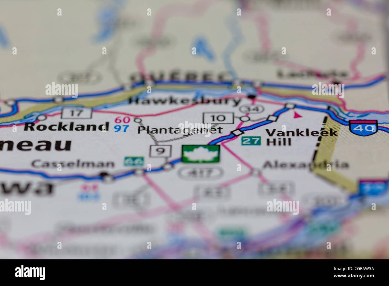 Map of ontario hires stock photography and images Alamy