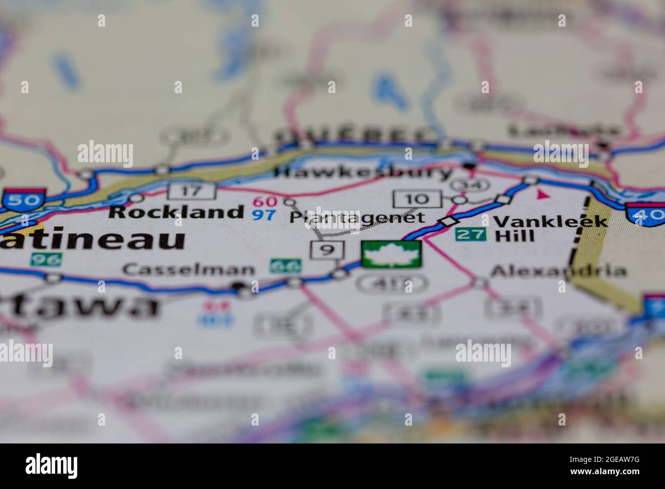 ontario map hires stock photography and images Alamy