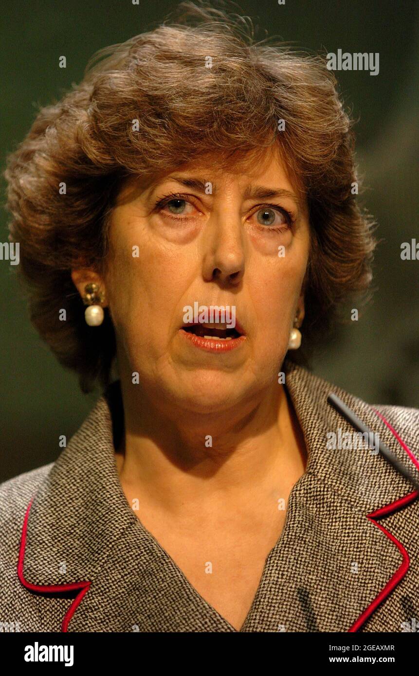 File photo dated 08/11/04 of former MI5 chief Baroness Manningham-Buller who has warned More terror attacks will be carried out against the West after the fall of Afghanistan to the Taliban. Issue date: Wednesday August 18, 2021. Stock Photo