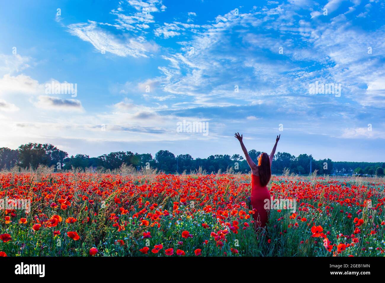 Hands raised sky hi-res stock photography and images - Alamy