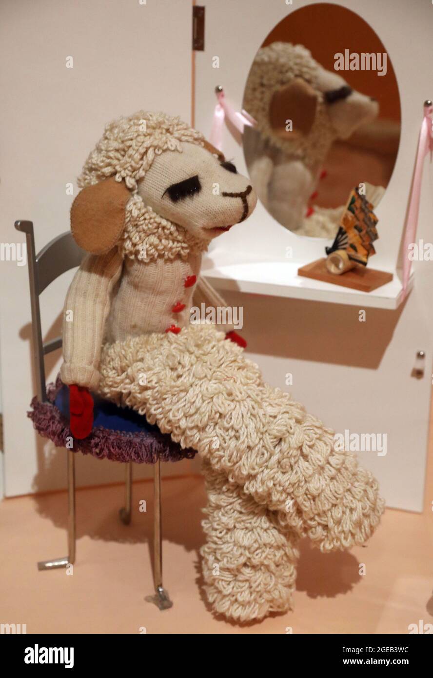 New York, New York, USA. 18th Aug, 2021. A view of the LAMB CHOP puppet