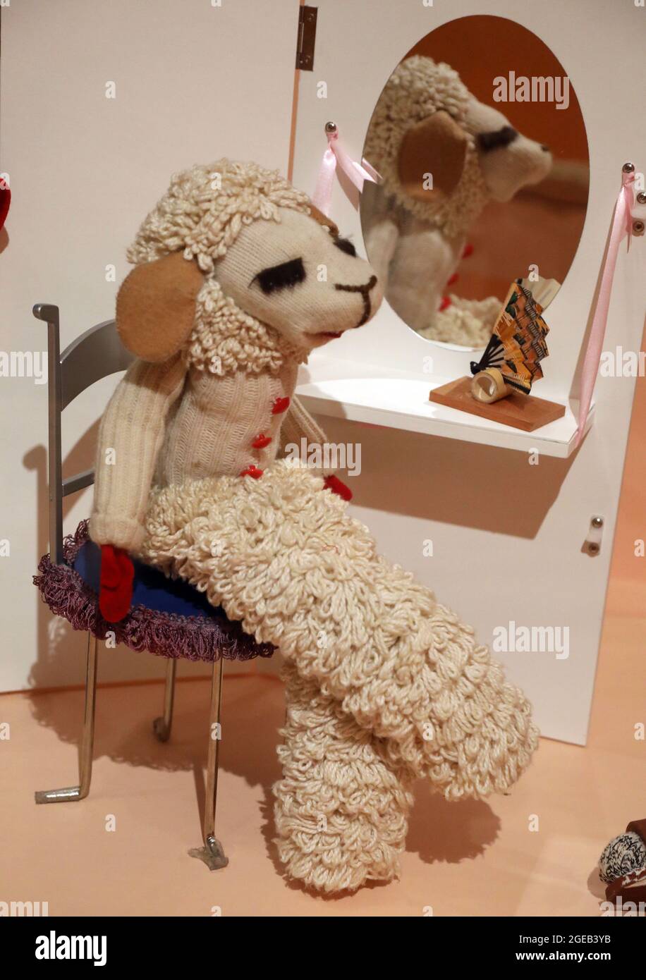 New York, New York, USA. 18th Aug, 2021. A view of the LAMB CHOP puppet