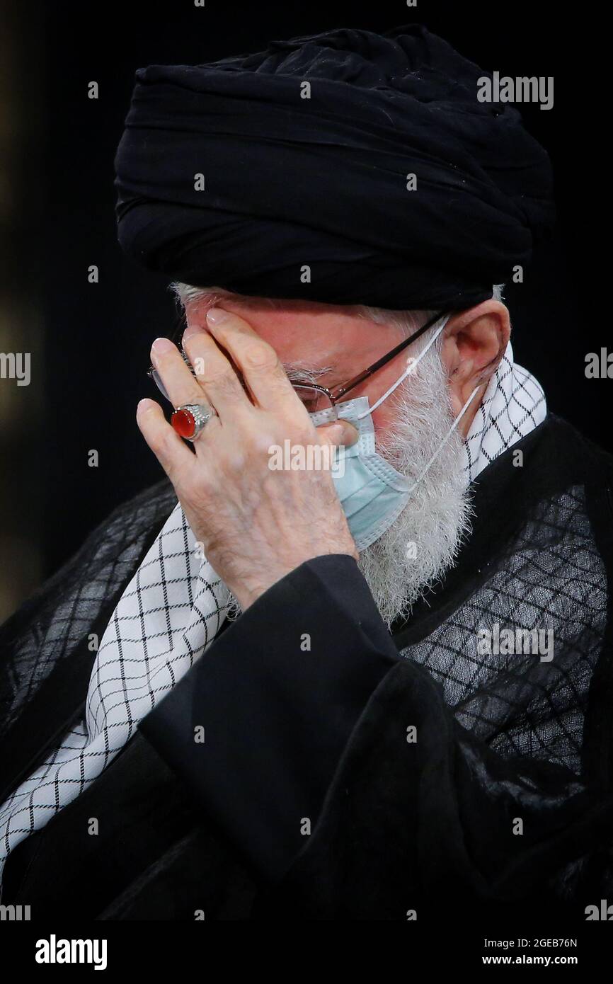 Tehran, Tehran, Iran. 16th Aug, 2021. Iranian supreme leader Ayatollah