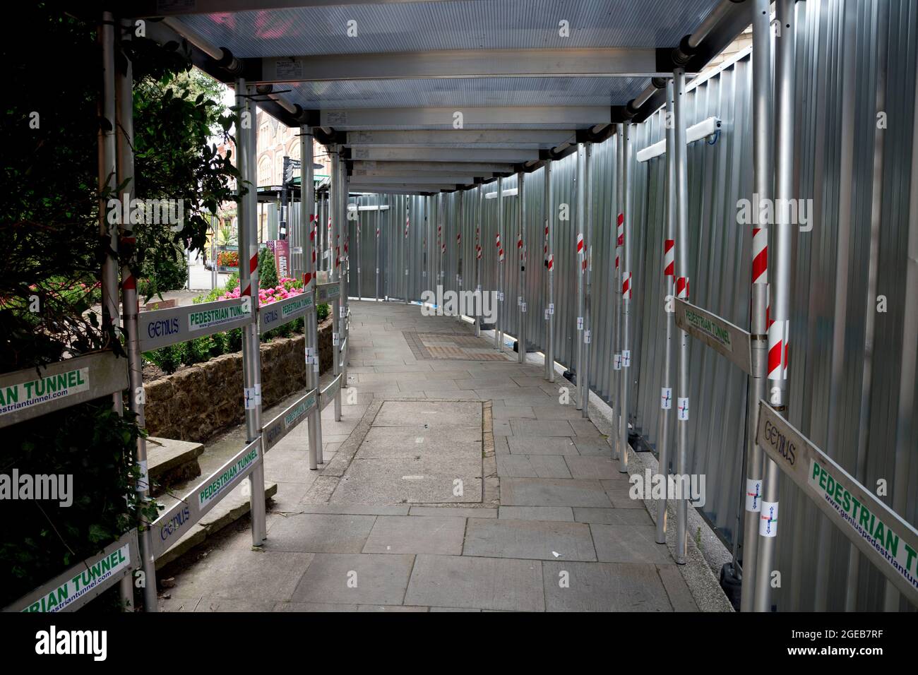 Pedestrian walkway public roads hi-res stock photography and images - Alamy