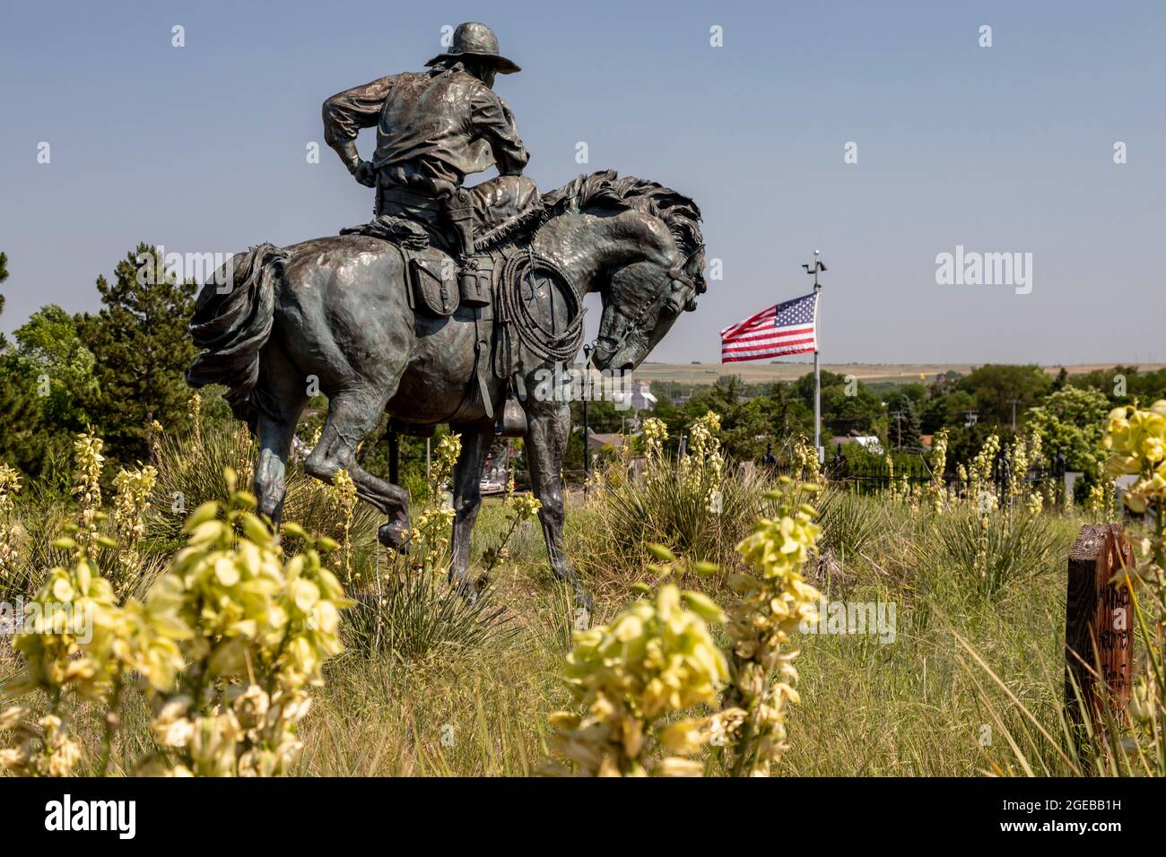 Ogallala, Nebraska Boot Hill, a cemetery for gun fighters, murder