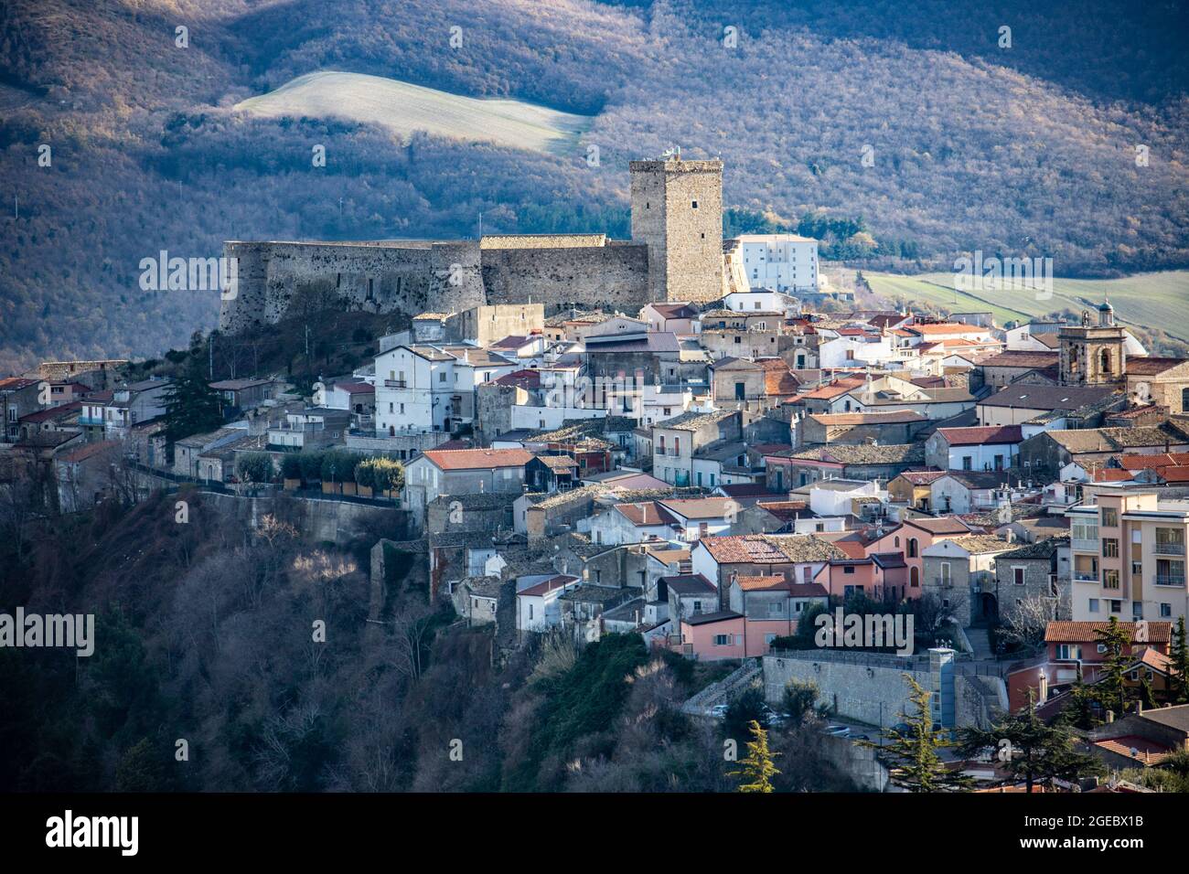 Castello di Deliceto, Deliceto, province of Foggia, italy Stock Photo
