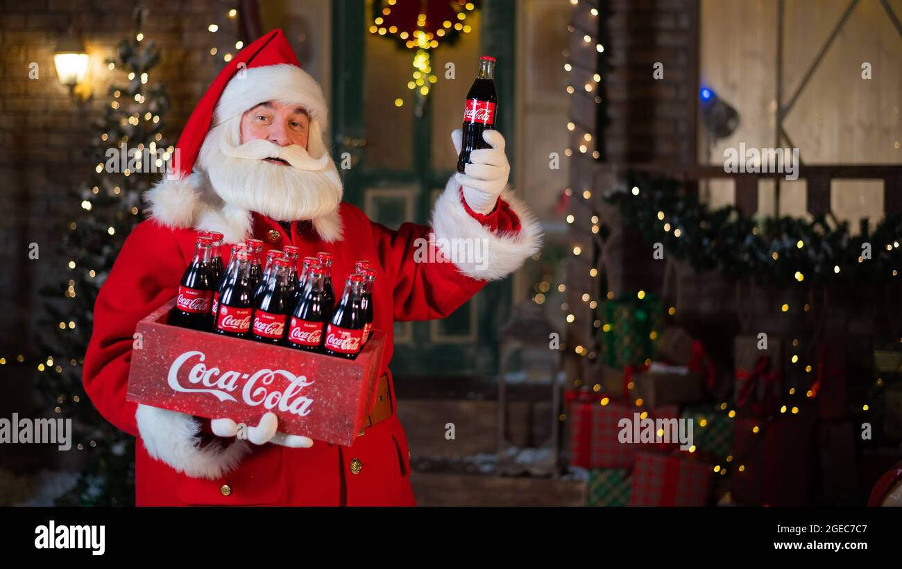 Santa claus best sale coca cola