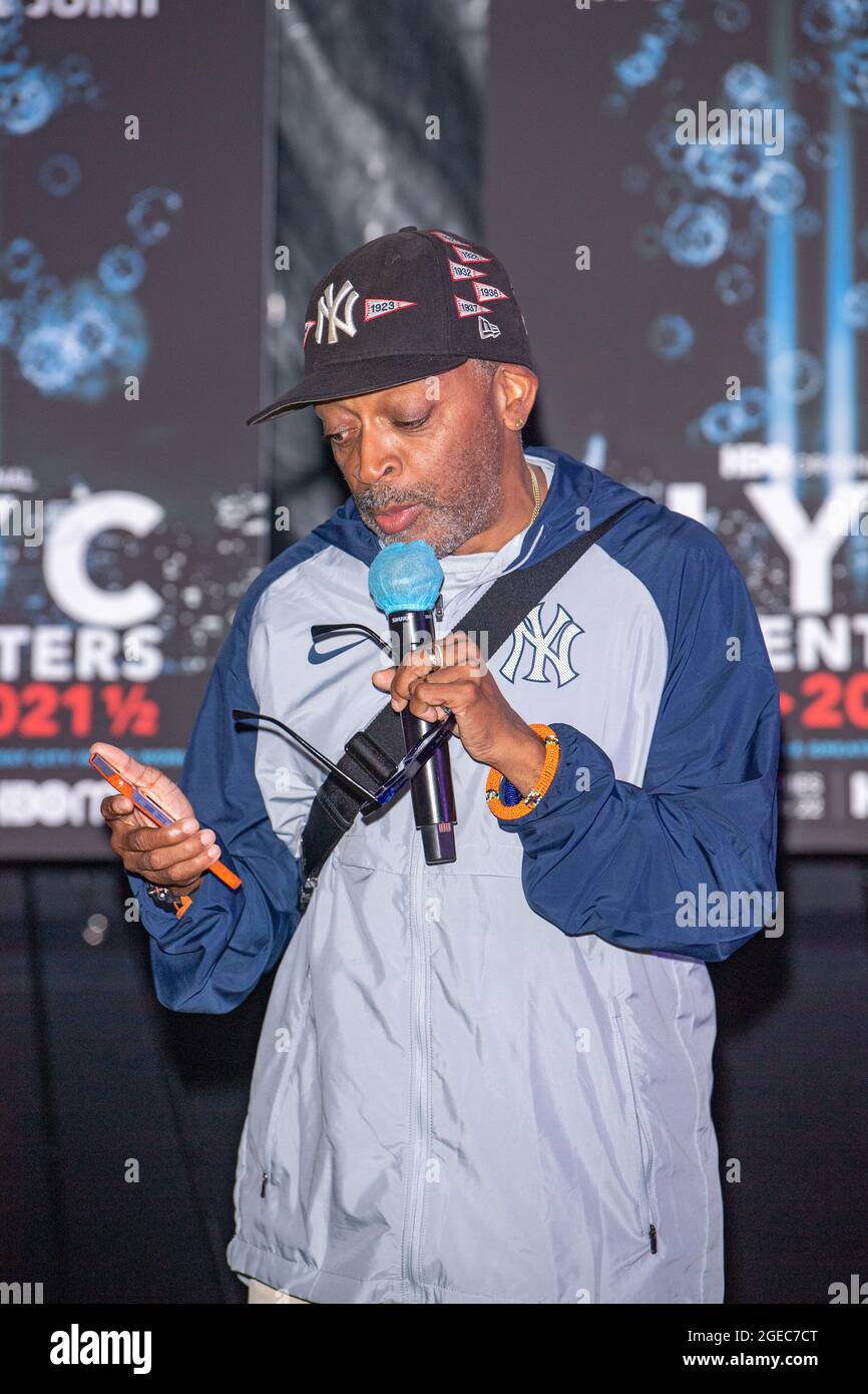 Spike Lee speaks at a special screening of "NYC Epicenters 9/11?2021½