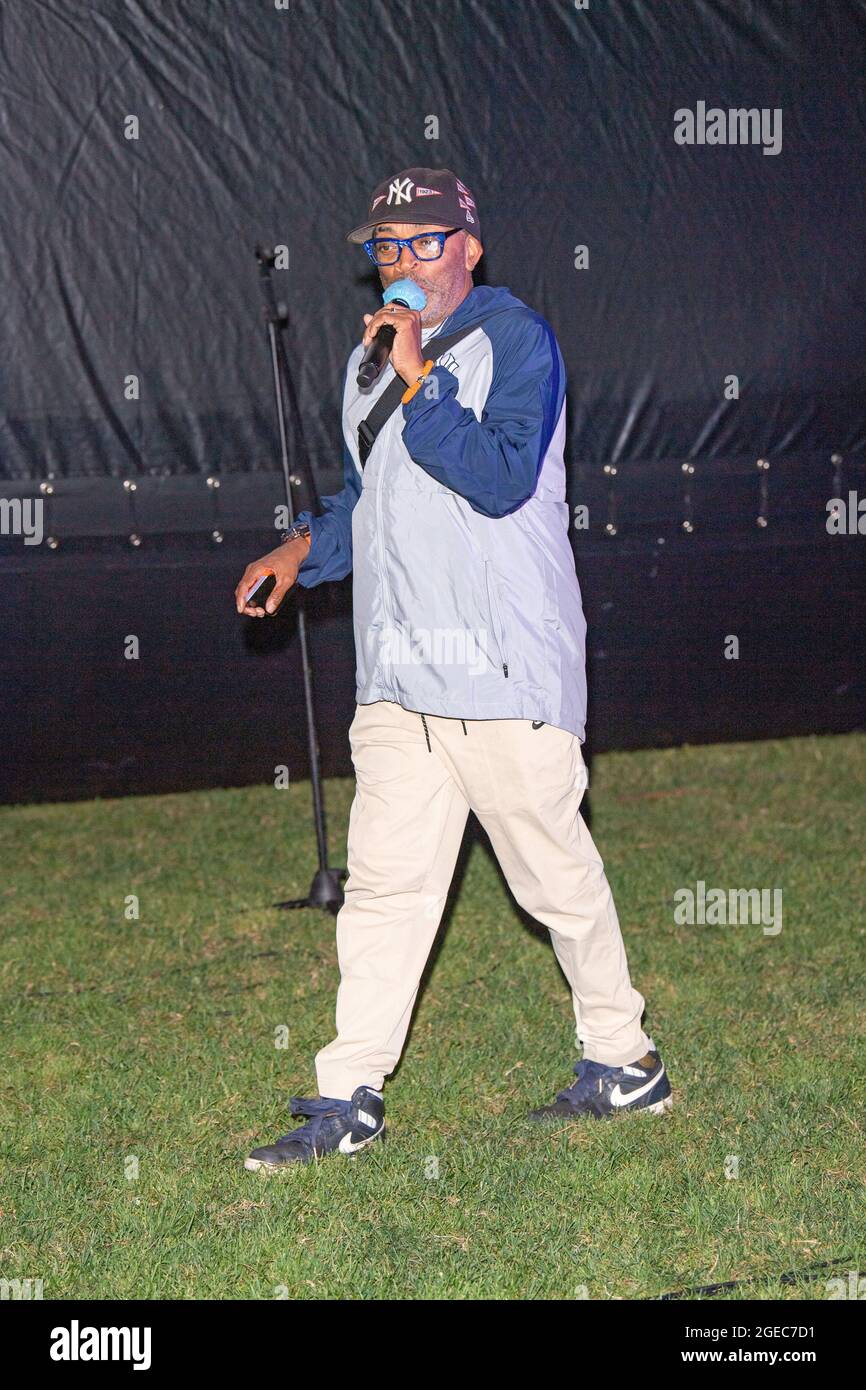 Spike Lee speaks at a special screening of "NYC Epicenters 9/11?2021½