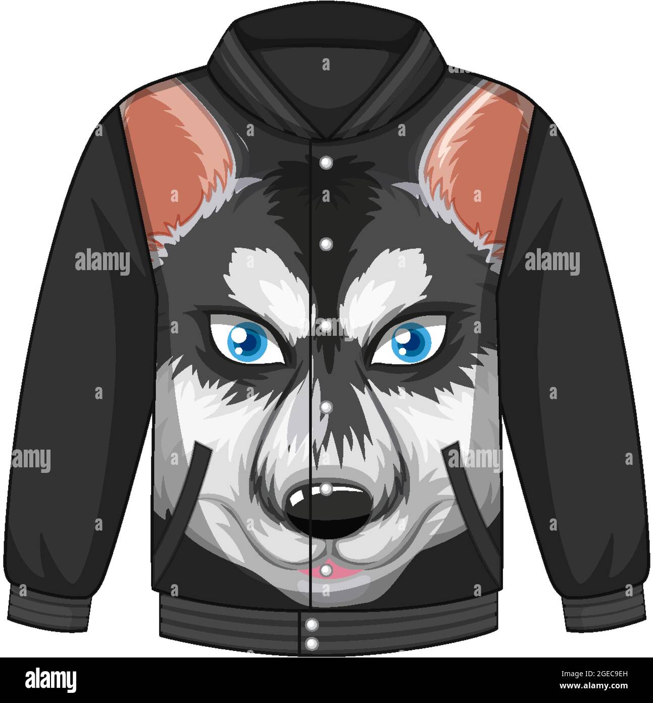 Paw Golden Retriever Pattern Print Men's Bomber Jacket