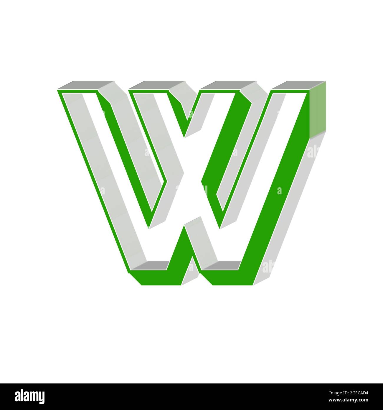 Green W Logo