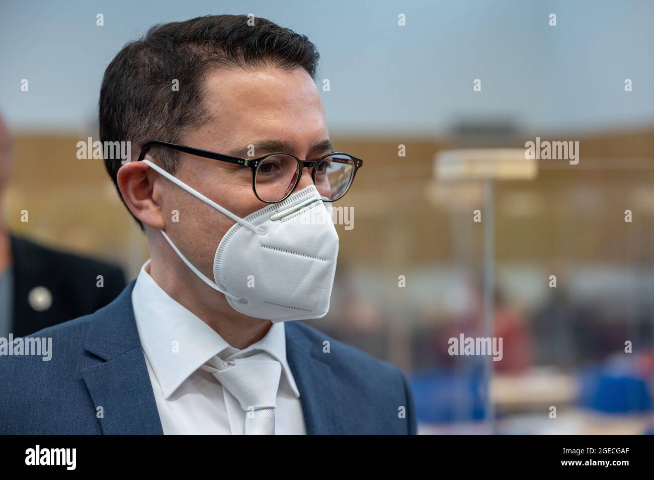 19 August 2021, Rhineland-Palatinate, Trier: Senior Public Prosecutor ...