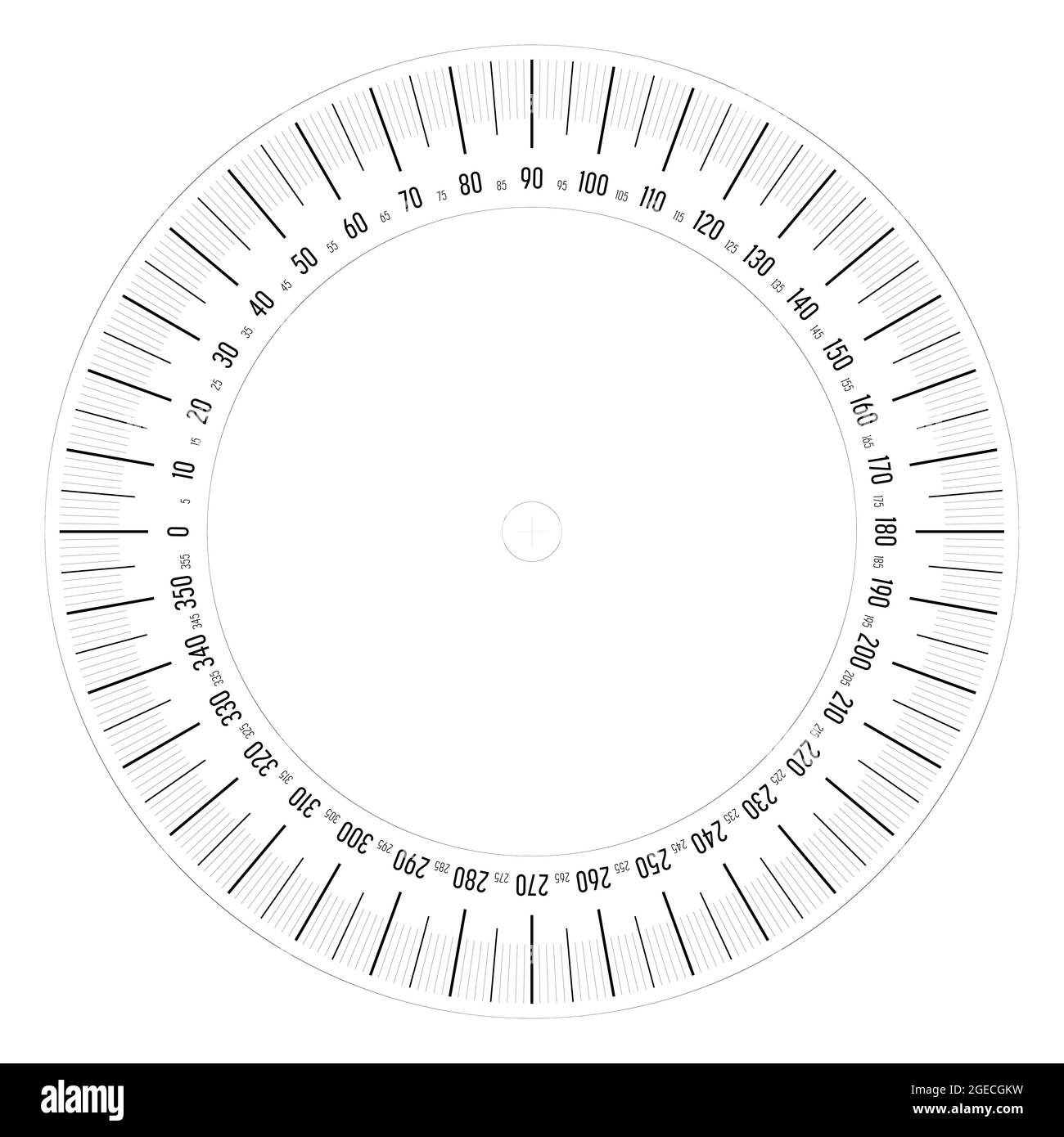 protractor angles measuring tool round 360 protractors scale and 180 degrees measure vector illustration set stock vector image art alamy