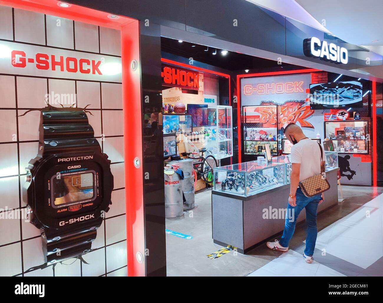 SHANGHAI, CHINA - JUNE 28, 2021 - Casio Retro Electronics store in  Shanghai, China, June 28, 2021. (Photo by Xing Yun / Costfoto/Sipa USA  Stock Photo - Alamy