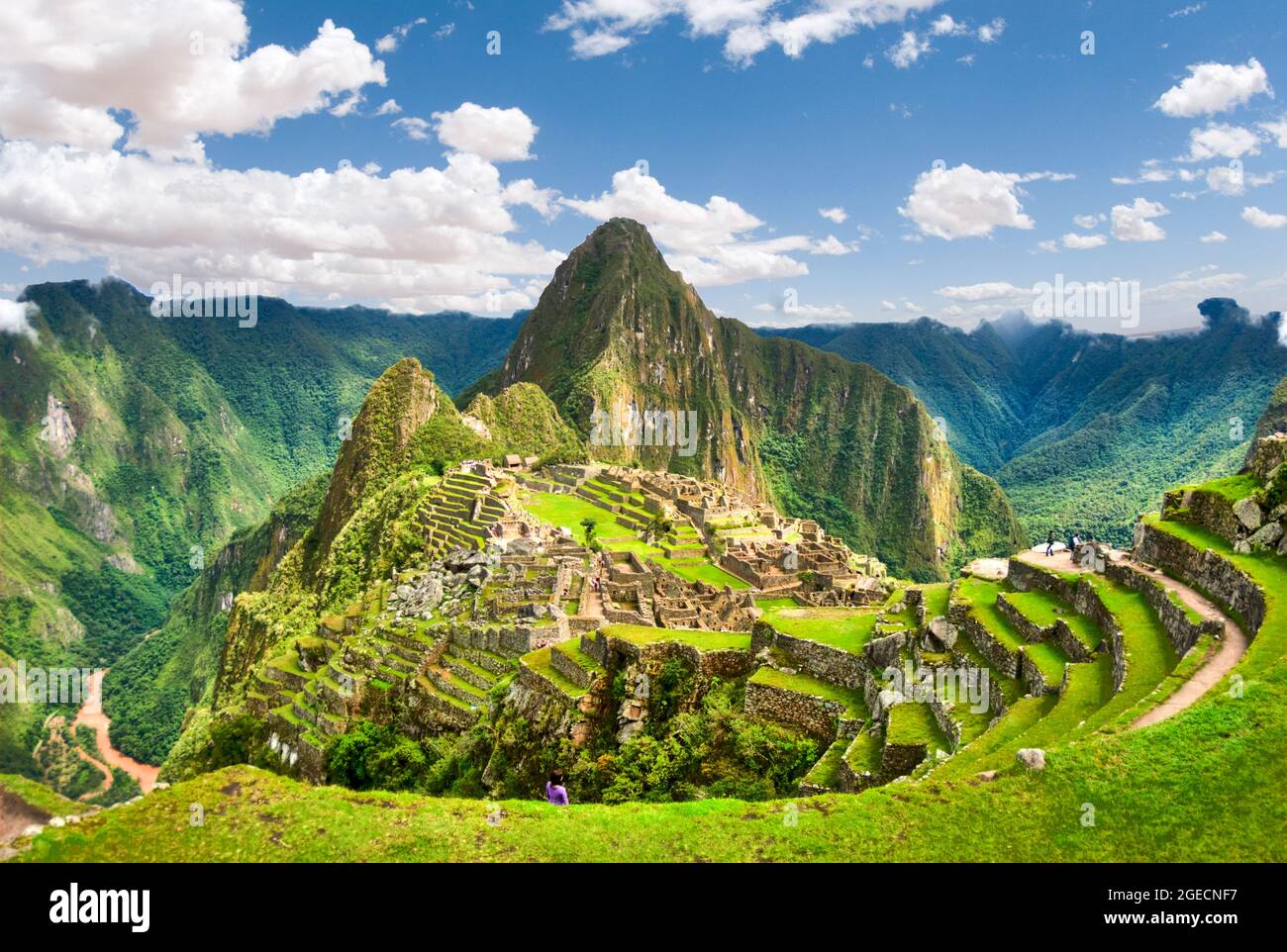 Machu Pichu, Peru Stock Photo