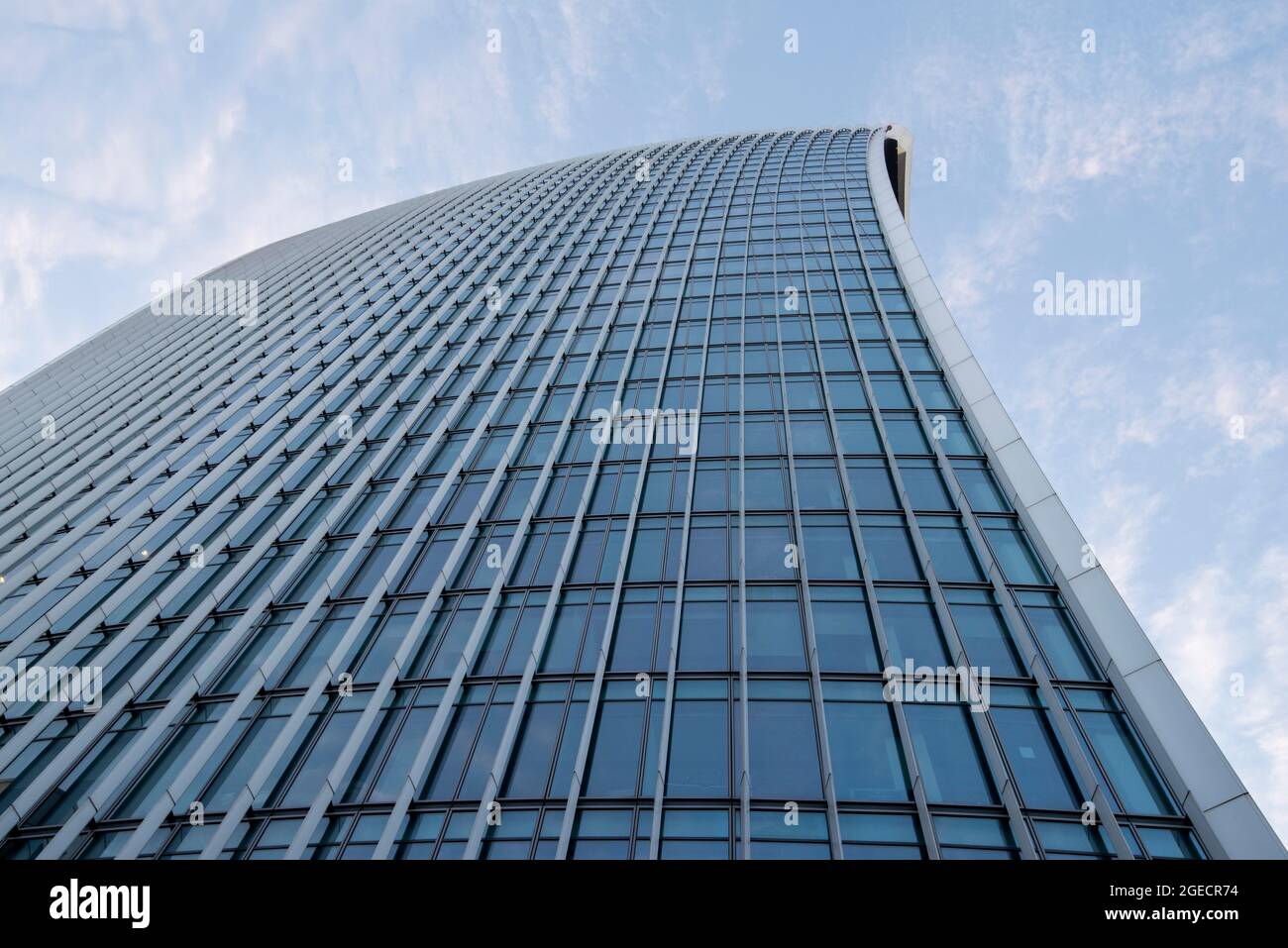 The Walkie Talkie Building in the Financial District of London, England ...