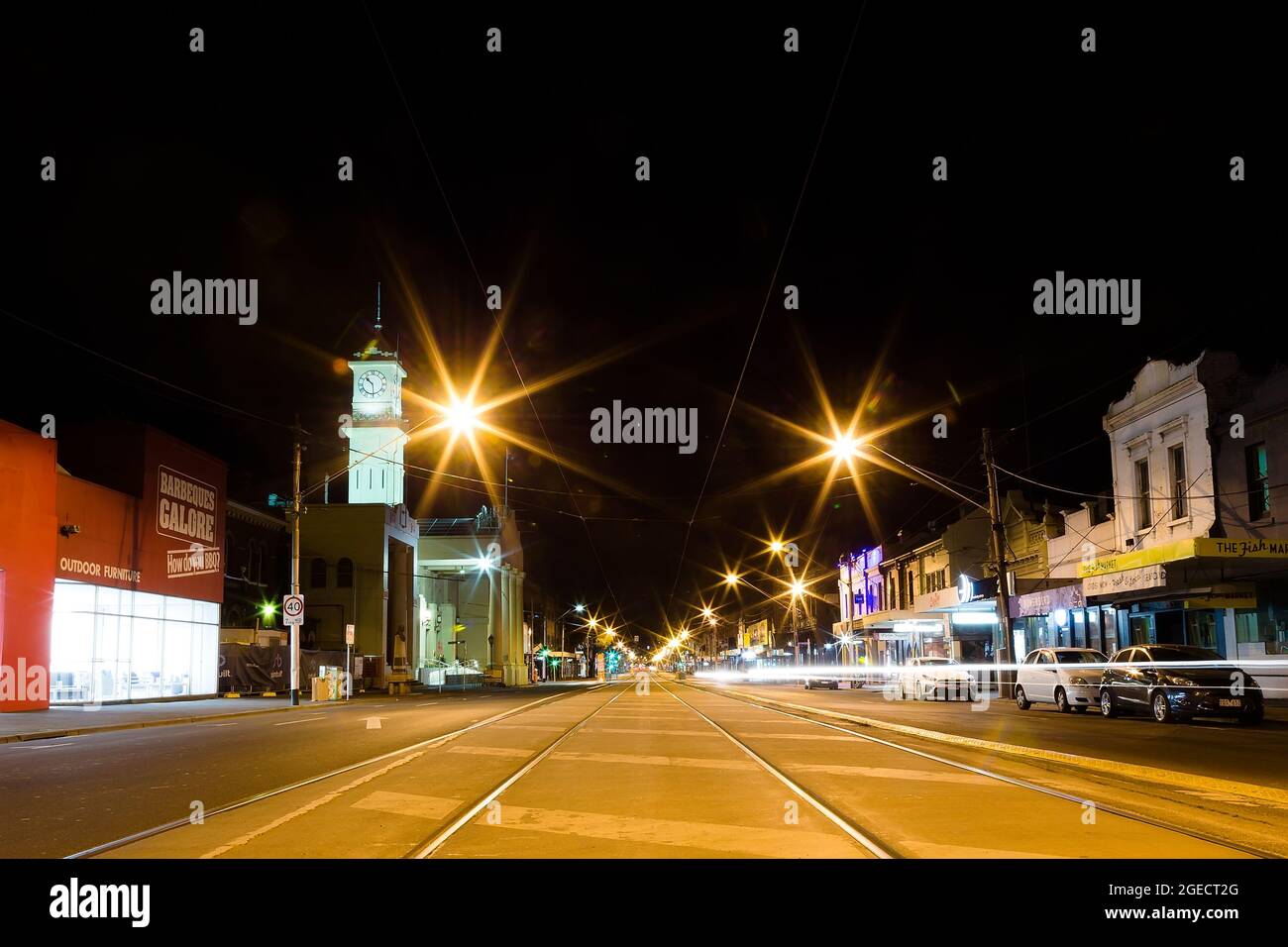 Melbourne, Australia, 26 August, 2020. A view of Bridge Road, Richmond under curfew. (Photo by Dave Hewison/Speed Media) Credit: Dave Hewison/Speed Media/Alamy Live News Stock Photo